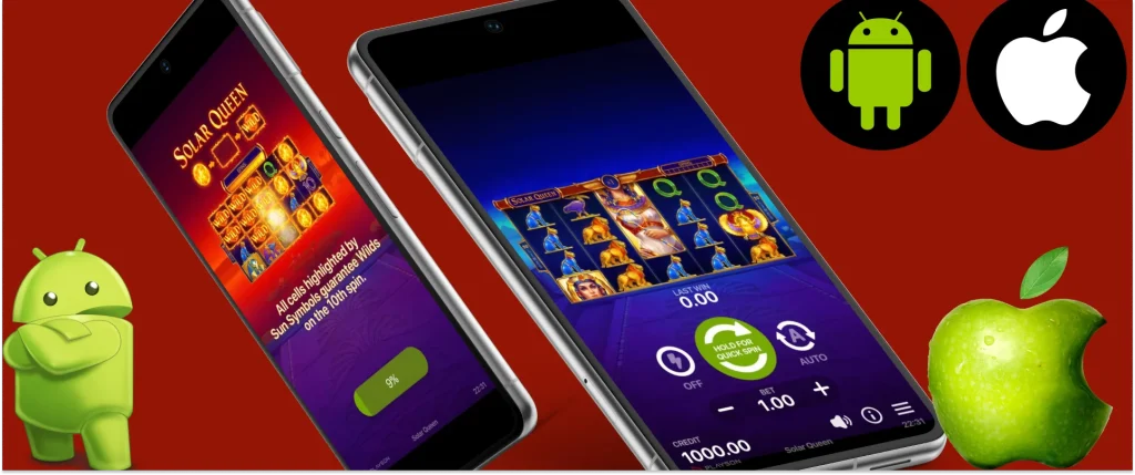 App Solar Queen slot download